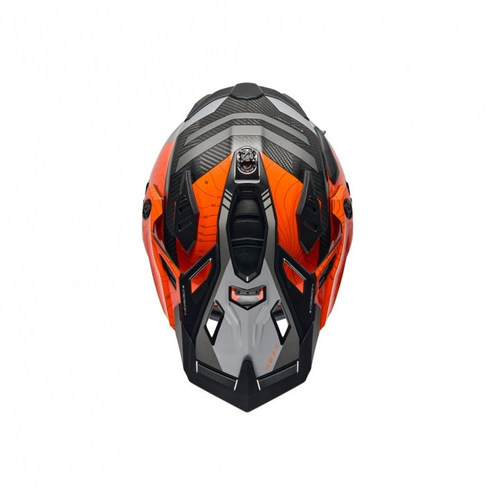 Casca moto NEXX X.WED3 Furka Orange Carbon (pinlock inclus)
