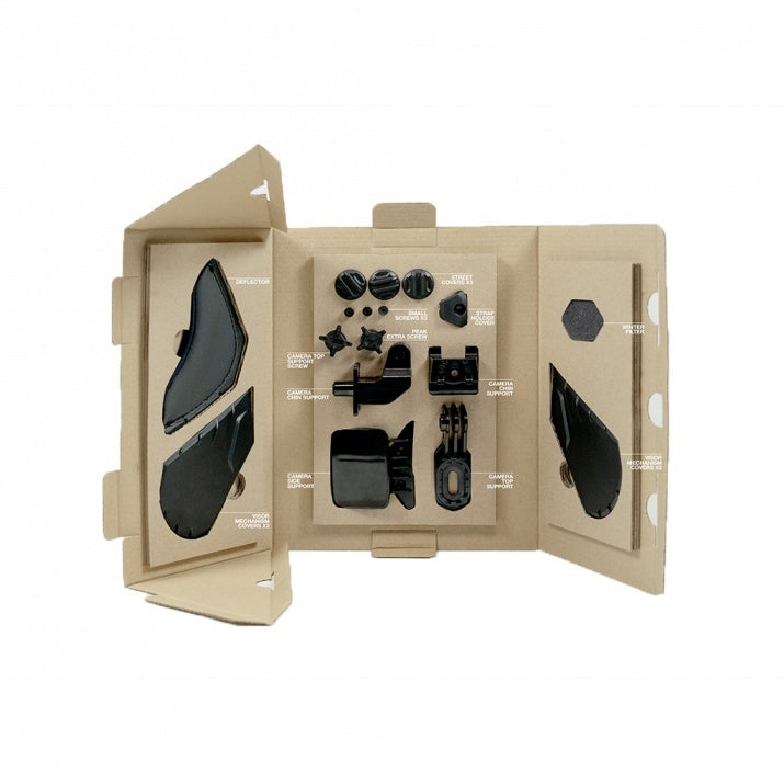 Casca moto NEXX X.WED3 Trailmania Grey Red (pinlock inclus)