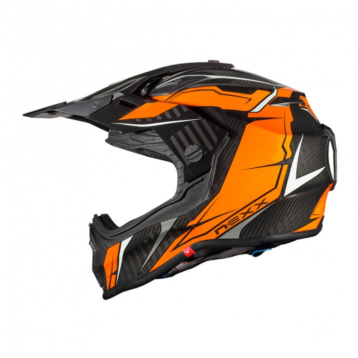 Casca moto NEXX X.WRL ATIKA Negru/Portocaliu