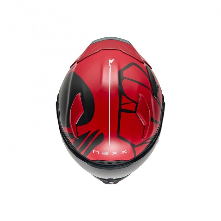 Casca moto NEXX X.WST3 B-Side Black/Red (pinlock inclus + viziera cadou)