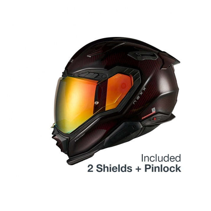Casca moto NEXX X.WST3 Lava Carbon (pinlock inckus+viziera cadou)