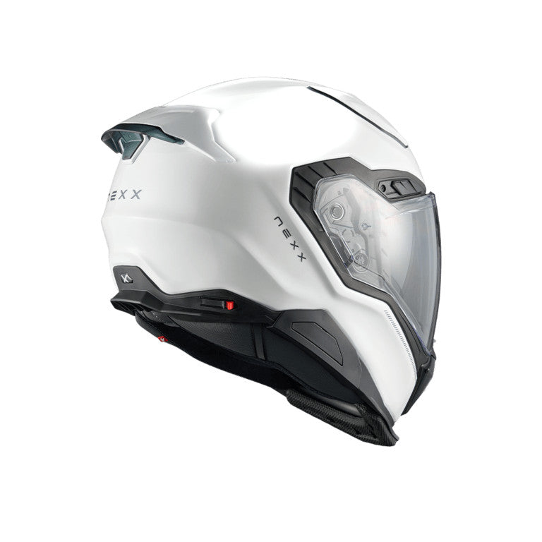 Casca moto NEXX X.WST3 Plain White Pearl (pinlock inclus)