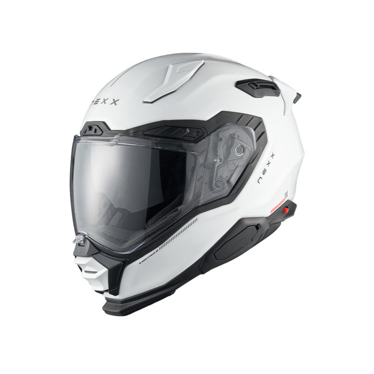 Casca moto NEXX X.WST3 Plain White Pearl (pinlock inclus)