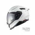 Casca moto NEXX X.WST3 Plain White Pearl (pinlock inclus)