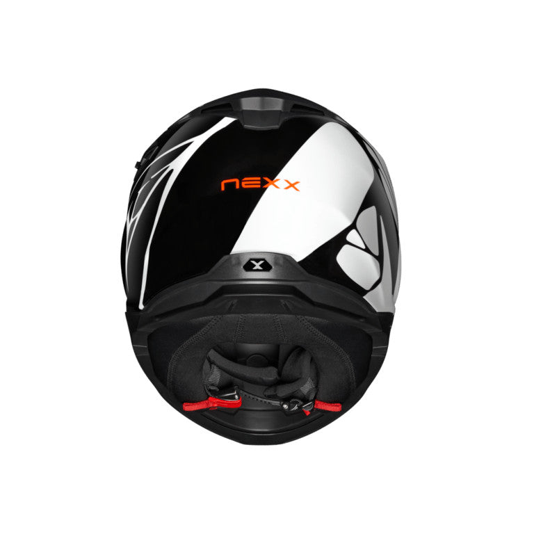 Casca moto NEXX Y.100 B-Side Black White (pinlock inclus)