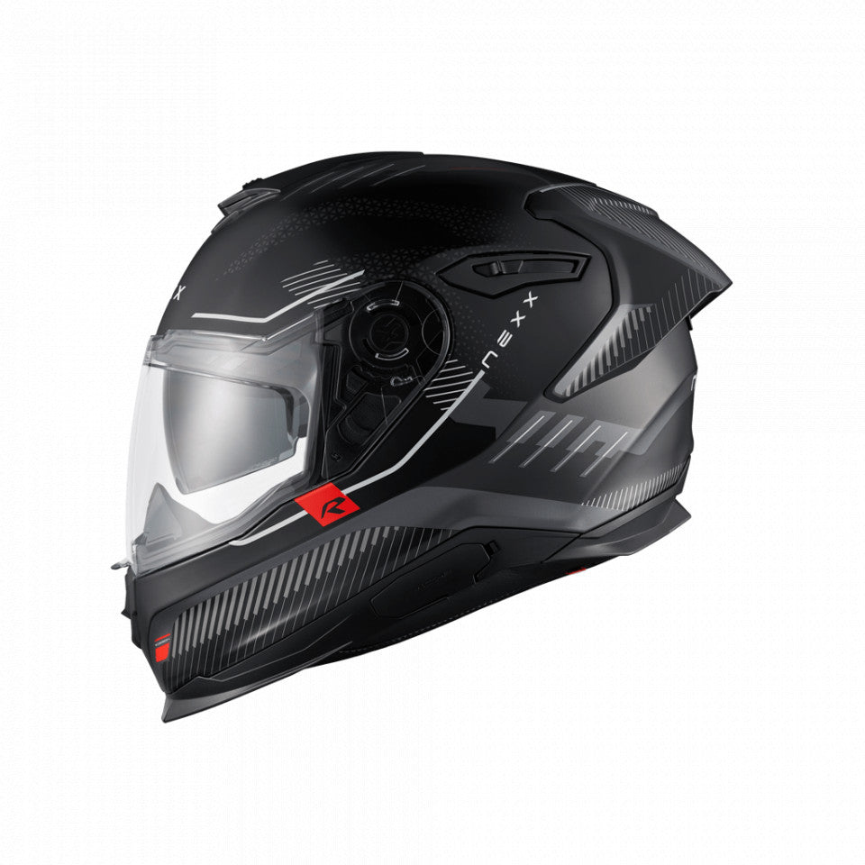 Casca moto NEXX Y.100R Baron Black Grey