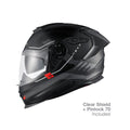 Casca moto NEXX Y.100R Baron Black (pinlock inclus)