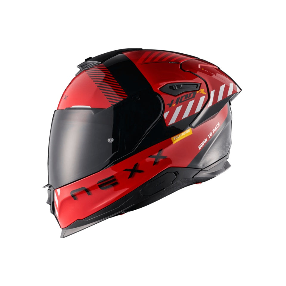 Casca moto NEXX Y.100R Fade Red (pinlock inclus+viziera cadou)
