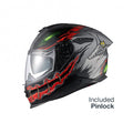 Casca moto NEXX Y.100R Night Rider Titanium (pinlock inclus)