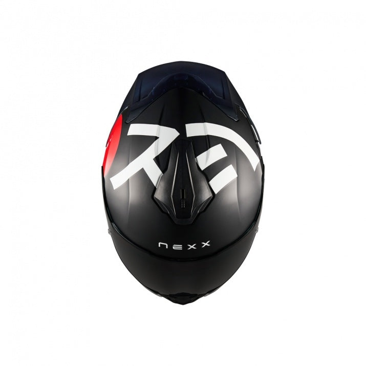 Casca moto NEXX Y.100R Nippon Black (pinlock inclus + viziera cadou)