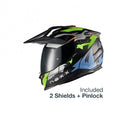 Casca moto NEXX Y.TRAVL Neon Black (pinlock inclus + viziera cadou)
