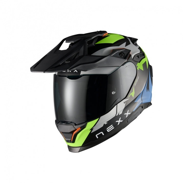Casca moto NEXX Y.TRAVL Neon Black (pinlock inclus + viziera cadou)