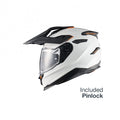 Casca moto NEXX Y.TRAVL Plain White (pinlock inclus)