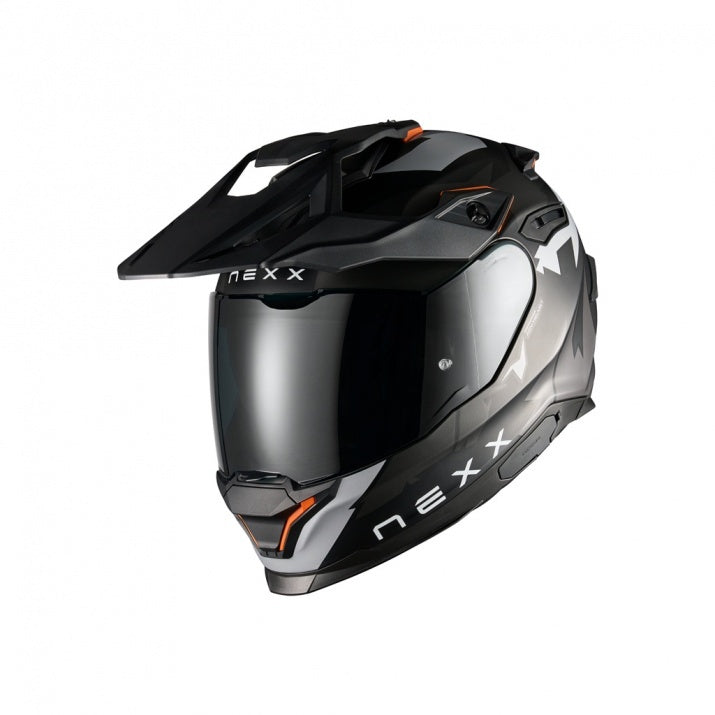 Casca moto NEXX Y.TRAVL Primal Black/Grey (pinlock inclus + viziera cadou)