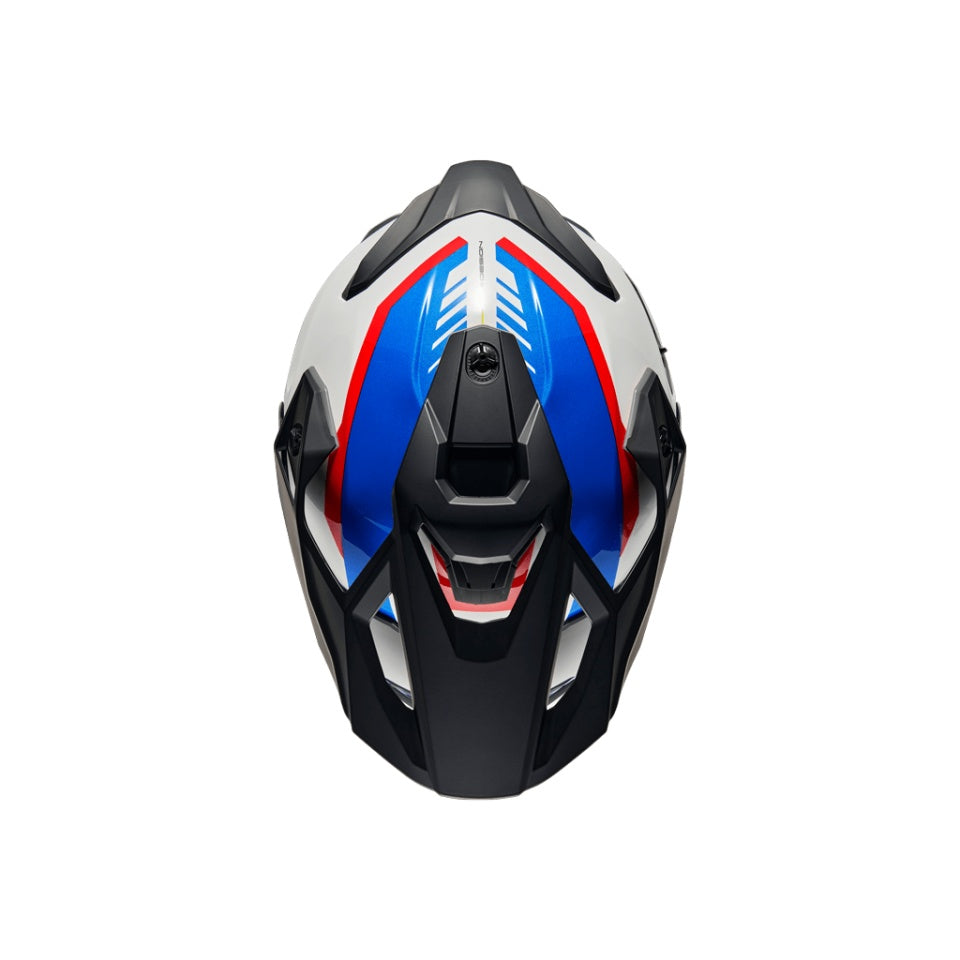 Casca moto NEXX Y.TRAVL Quest Blue/Red (pinlock inclus+viziera cadou)