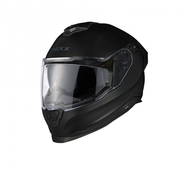 Casca NEXX Y.100R Fullblack (pinlock inclus)