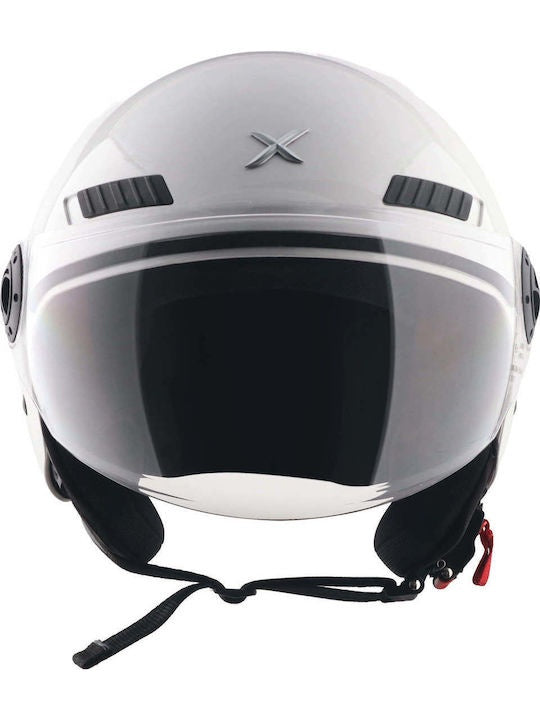 Casca open face Axor Kioto alb