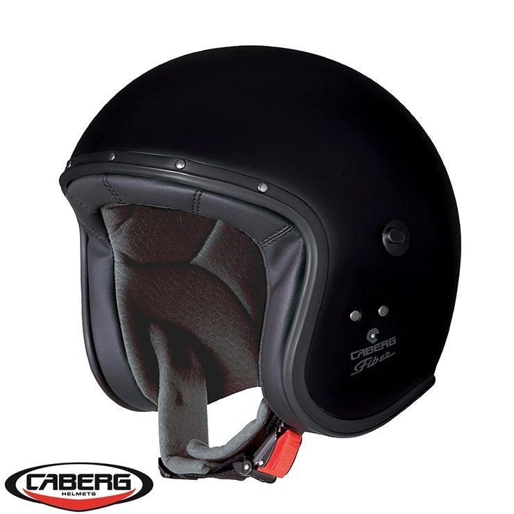 Casca open face (jet) Caberg model Freeride X 17 negru mat (fibra de sticla)
