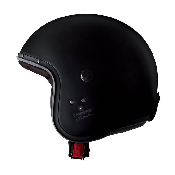 Casca open face (jet) Caberg model Freeride X 17 negru mat (fibra de sticla)