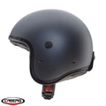 Casca open face (jet) Caberg model Freeride X 91 gun metal (titanium) mat (fibra de sticla)