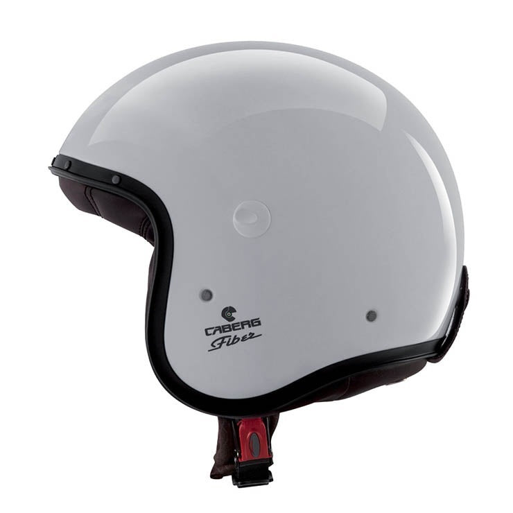 Casca open face (jet) Caberg model Freeride X A1 alb lucios (fibra de sticla)