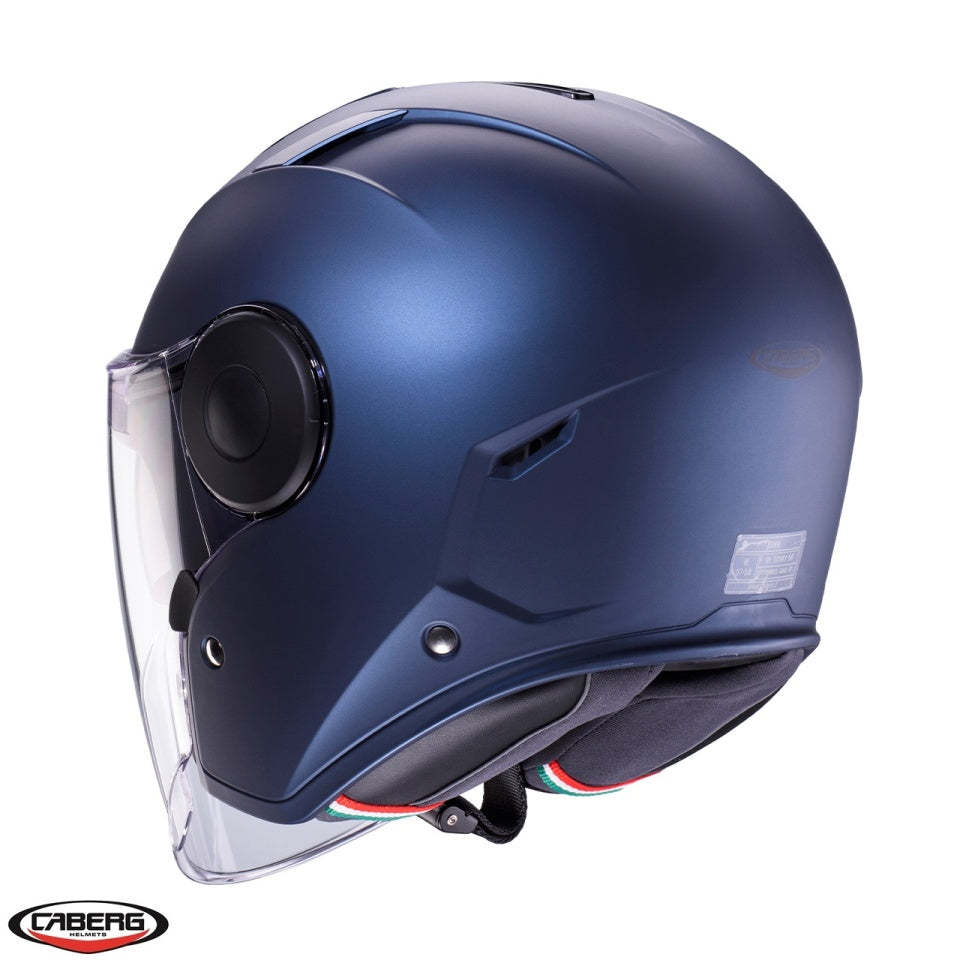 Casca open face (jet) Caberg model Soho SV G8 blue jeans (albastru) mat