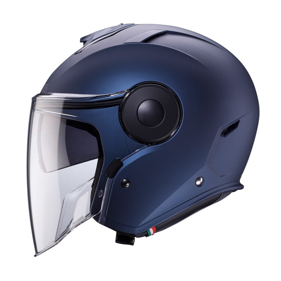 Casca open face (jet) Caberg model Soho SV G8 blue jeans (albastru) mat