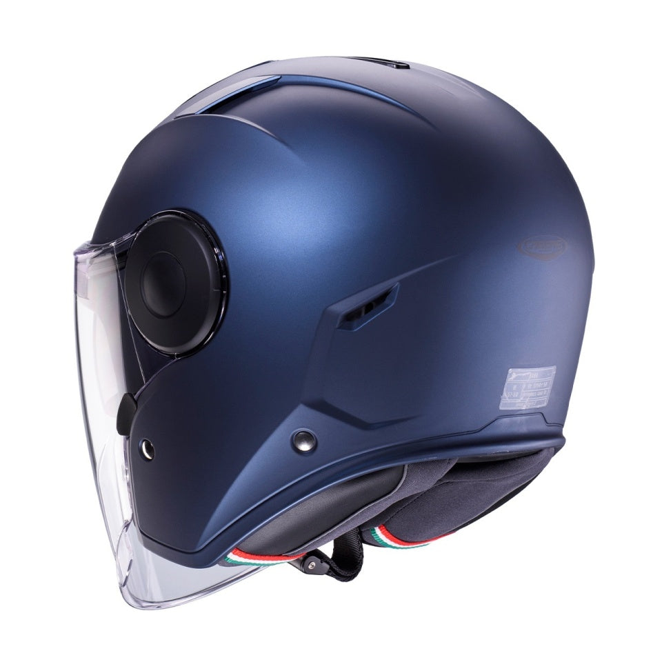 Casca open face (jet) Caberg model Soho SV G8 blue jeans (albastru) mat