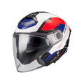 Casca open face motociclete MT Cosmo SV Icarus A5 rosu lucios (ochelari soare integrati) - tip viziera: MT-V-37