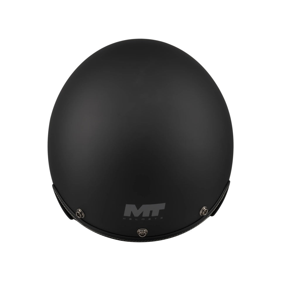 Casca open face motociclete MT Le Mans 2 S SV Pure A1 negru mat (ochelari soare integrati) - omologare noua ECE 22.06