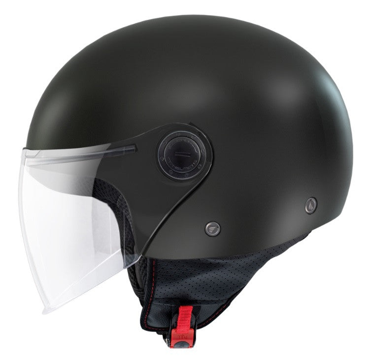 Casca open face motociclete MT Street S A1 negru mat - omologare noua ECE 22.06