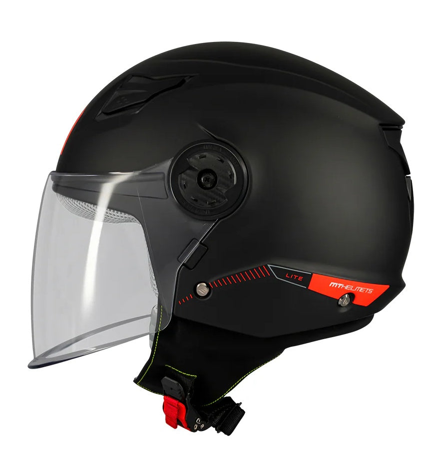 Casca open face MT Lite Kids A1 negru mat - casca de copii