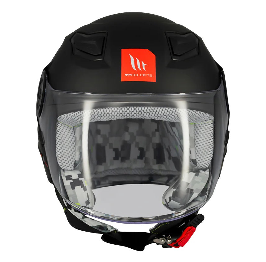 Casca open face MT Lite Kids A1 negru mat - casca de copii