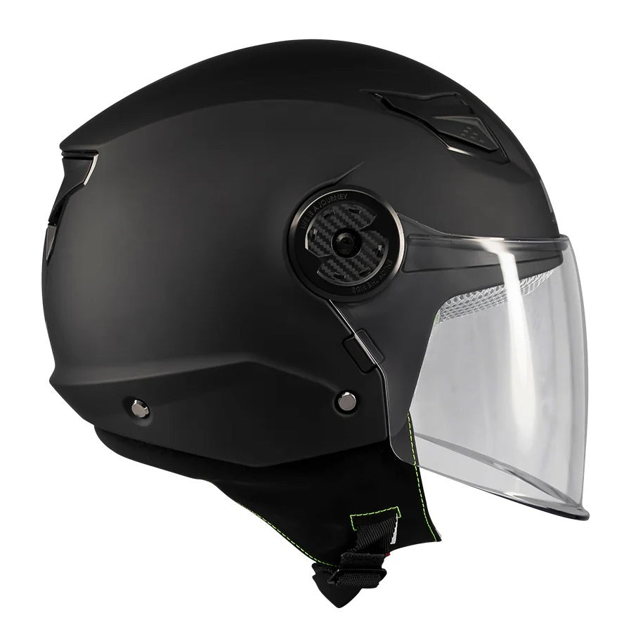 Casca open face MT Lite Kids Pure A1 negru mat - casca de copii