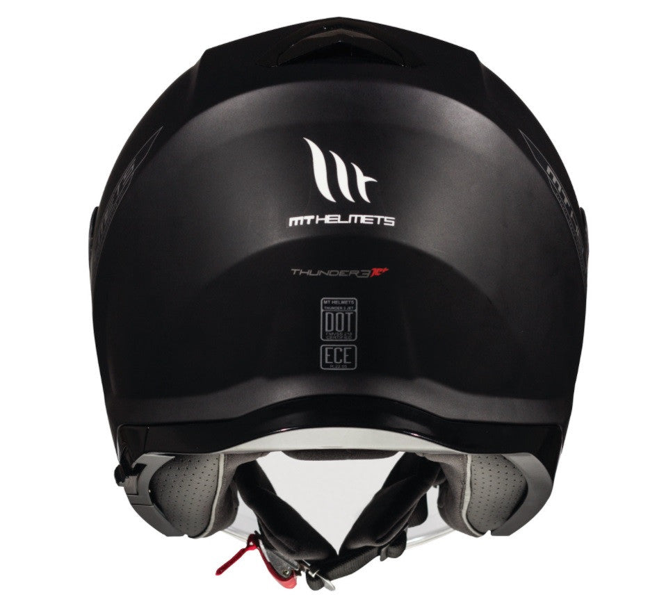 Casca open face MT Thunder III SV Jet A1 negru mat (ochelari soare integrati) – tip MT-V-19