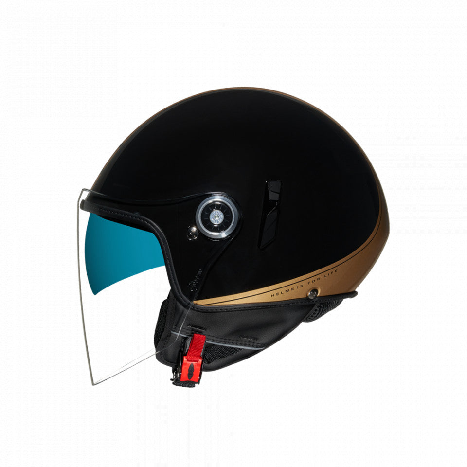 Casca open face Nexx SX.60 Sienna Black Gold
