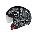 Casca open-face NEXX Y.10 Artville Black/White