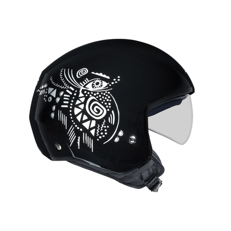 Casca open-face NEXX Y.10 Artville Black/White
