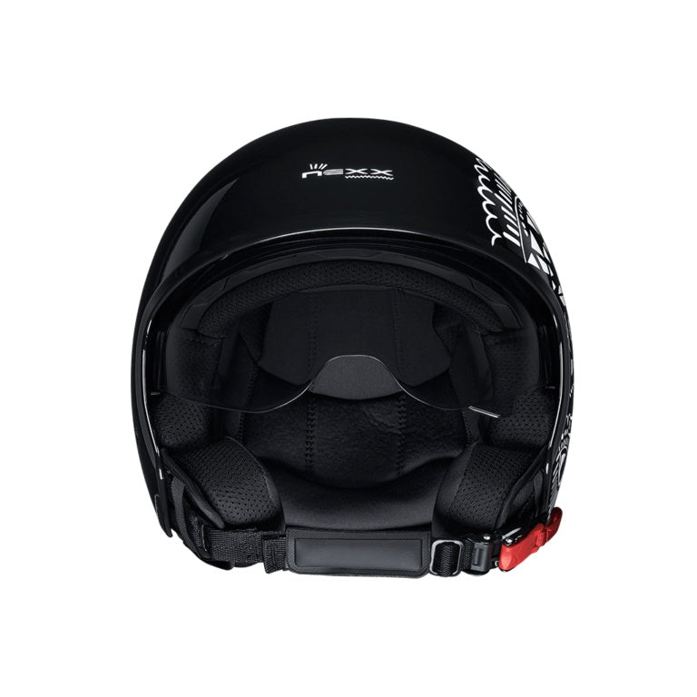 Casca open-face NEXX Y.10 Artville Black/White