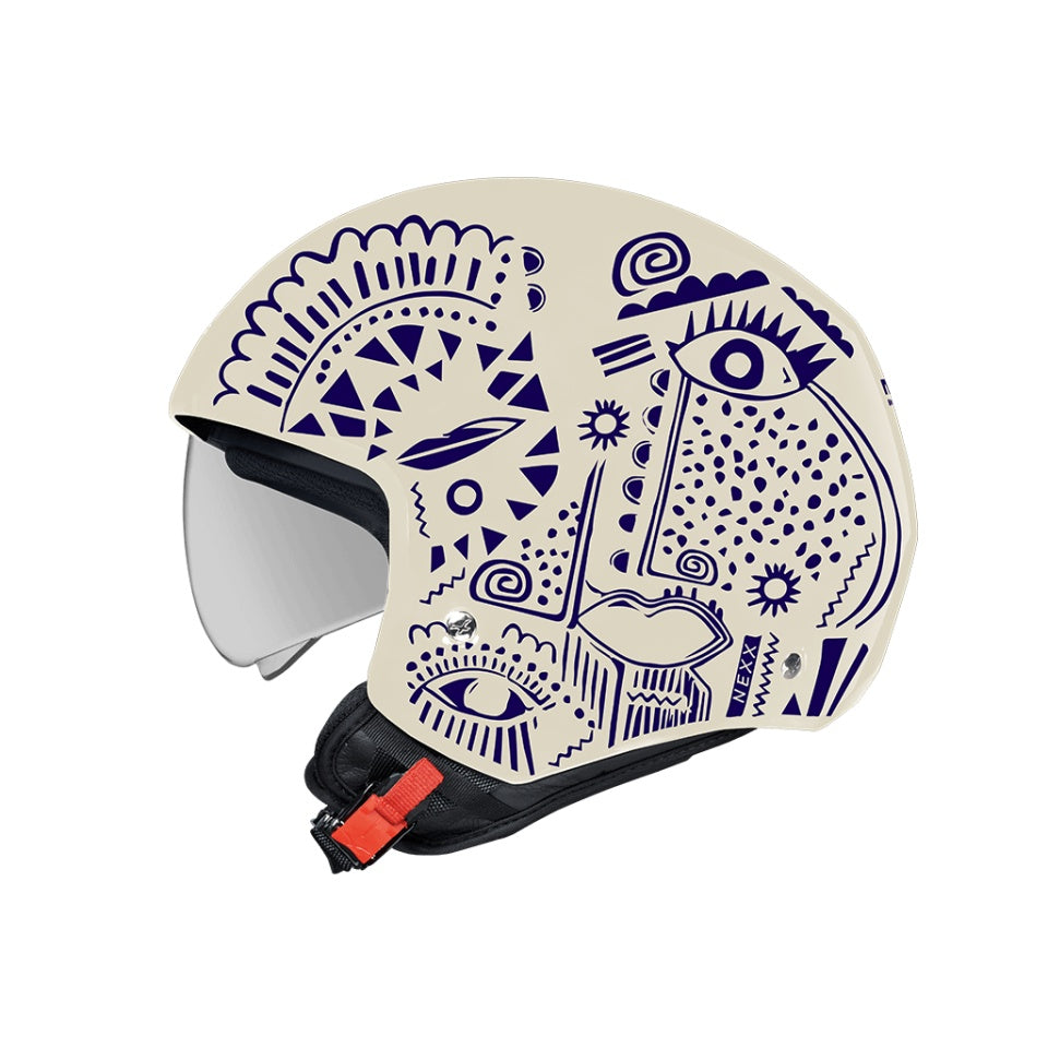 Casca open-face NEXX Y.10 Artville Classic Cream