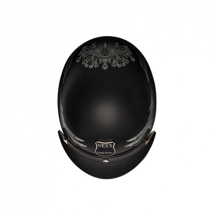 Casca open-face NEXX Y.10 Eagle Rider Black Grey