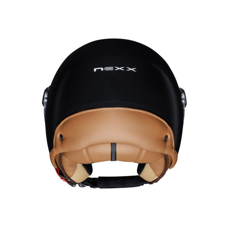 Casca open-face NEXX Y.10 Sunny Black Mt.Camel