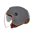 Casca open-face NEXX Y.10 Sunny Titanium Mt.Camel