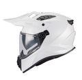 Casca touring/adventure MT model Track SV Pure A0 alb lucios – tip viziera: HS 12
