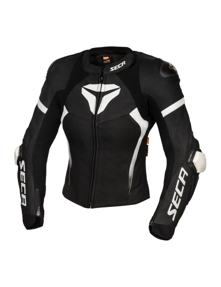 Geaca moto piele SECA SRS II negru femei