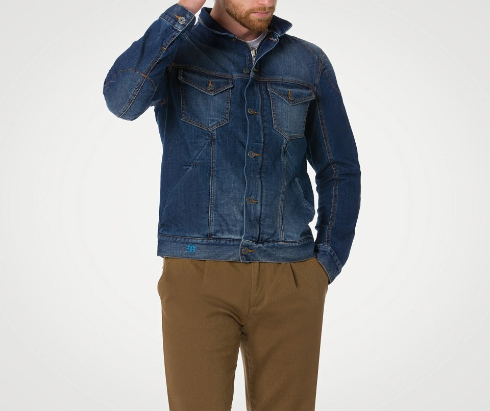 Geaca moto PMJ West T-Tex Pro Jeans AAA