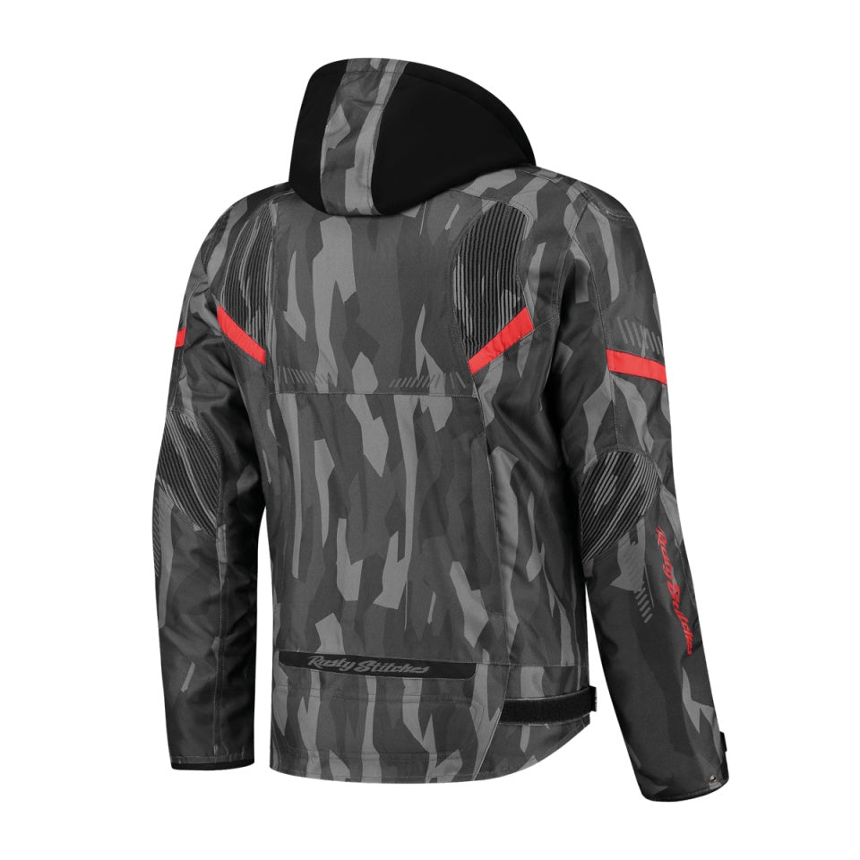 Geaca moto Rusty Stitches Jack Dylan Red/Camo