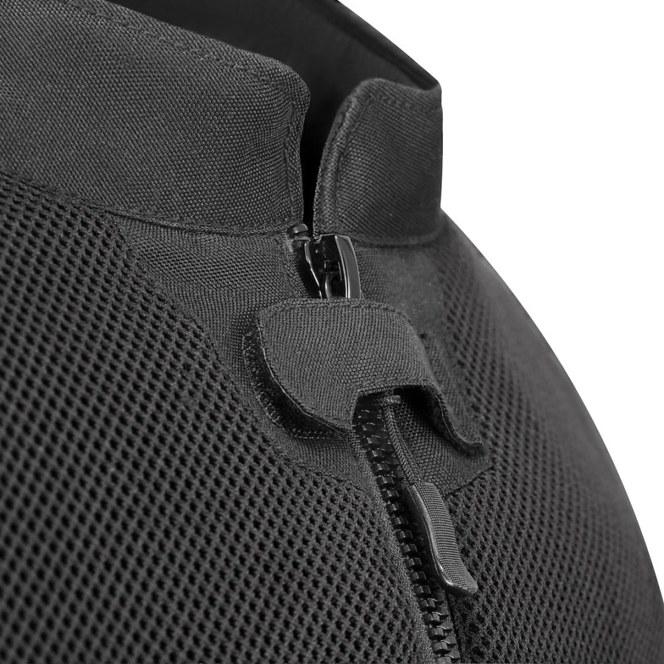 Geaca moto SECA Airflow III Negru/Rosu/Fl