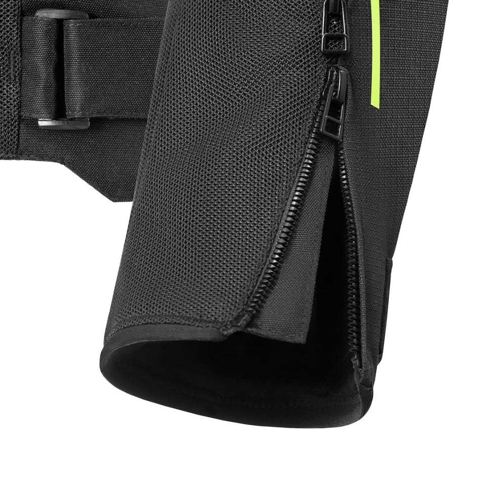 Geaca moto SECA Airflow III Negru/Rosu/Fl