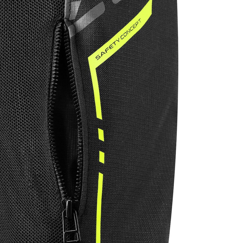 Geaca moto SECA Airflow III Negru/Rosu/Fl